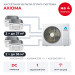 Кассетная мульти сплит-система Axioma на 4 комнаты ASB32M4Z1R/ASX09MCZ1R1x2/ASX12MCZ1R1x2