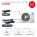 Канальная мульти сплит-система Axioma на 3 комнаты ASB32M4Z1R/ASX12MDZ1R1/ASX18MDZ1R1x2