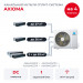 Канальная мульти сплит-система Axioma на 4 комнаты ASB42M5Z1R/ASX09MDZ1R1/ASX12MDZ1R1/ASX18MDZ1R1x2