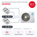 Кассетная мульти сплит-система Axioma на 4 комнаты ASB42M5Z1R/ASX12MCZ1Rx2/ASX18MCZ1Rx2