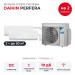 Мульти сплит-система Daikin Perfera на 2 комнаты 3MXM40A9/FTXM20Ax2