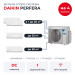 Мульти сплит-система Daikin Perfera на 4 комнаты 4MXM80A9/FTXM20Ax2/FTXM25A/FTXM50A