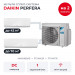 Мульти сплит-система Daikin Perfera на 2 комнаты 4MXM80A9/FTXM42R/FTXM71R