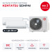 Мульти сплит-система Kentatsu SEMPAI на 2 комнаты K2MRB50HZRN1/KMGP35HZRN1x2