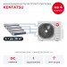 Канальная мульти сплит-система Kentatsu на 4 комнаты K4MRA100HZRN1/KMKB35HZRN1Rx4