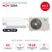 Мульти сплит-система MDV iERA на 2 комнаты MD2O-18HFN8/MDSAJ-07HRFN8x2
