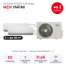 Мульти сплит-система MDV INFINI на 2 комнаты MD3O-21HFN8/MDSAG-12HRFN8(WF)x2