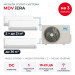 Мульти сплит-система MDV iERA на 3 комнаты MD3O-27HFN8/MDSAJ-07HRFN8x2/MDSAJ-12HRFN8