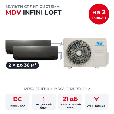 MDV MD3O-27HFN8/MDSALF-12HRFN8x2