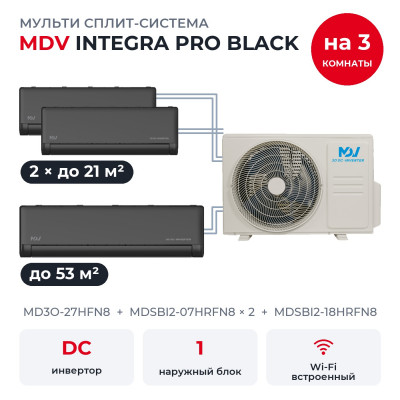 MDV MD3O-27HFN8/MDSBI2-07HRFN8x2/MDSBI2-18HRFN8
