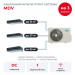 Канальная мульти сплит-система MDV на 3 комнаты MD3O-27HFN8/MDT2II-07HWFN8/MDT2II-09HWFN8/MDT2II-18HWFN8