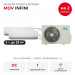Мульти сплит-система MDV INFINI на 2 комнаты MD4O-28HFN8/MDSAG-18HRFN8(WF)x2