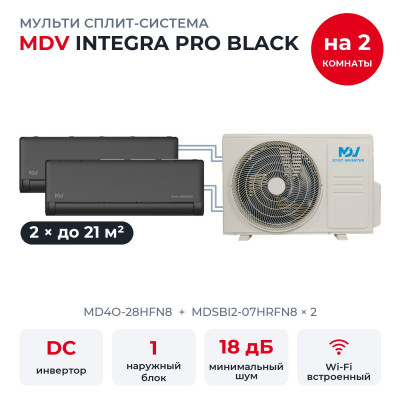 MDV MD4O-28HFN8/MDSBI2-07HRFN8x2