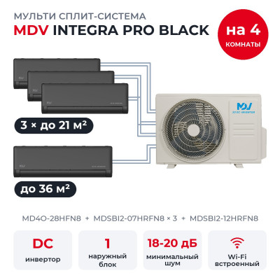 MDV MD4O-28HFN8/MDSBI2-07HRFN8x3/MDSBI2-12HRFN8