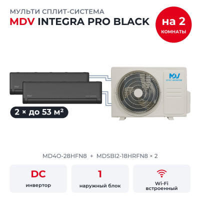 MDV MD4O-28HFN8/MDSBI2-18HRFN8x2