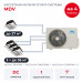 Кассетная мульти сплит-система MDV на 4 комнаты MD4O-36HFN8/MDCAC4I-09HRFN8/MDCAC4I-12HRFN8x3
