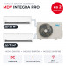 Мульти сплит-система MDV INTEGRA PRO на 2 комнаты MD4O-36HFN8/MDSAI2-18HRFN8/MDSAI2-24HRFN8