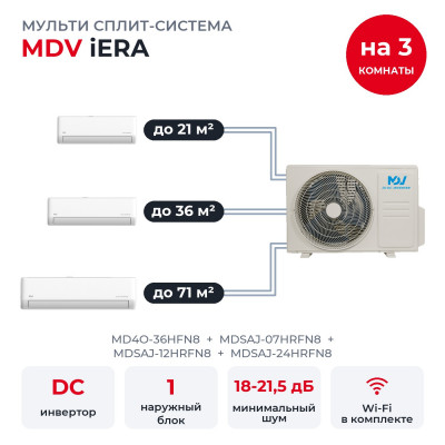 MDV MD4O-36HFN8/MDSAJ-07HRFN8/MDSAJ-12HRFN8/MDSAJ-24HRFN8