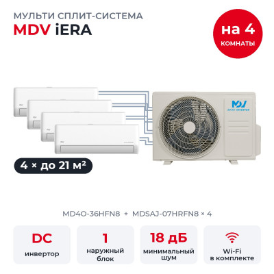 MDV MD4O-36HFN8/MDSAJ-07HRFN8x4