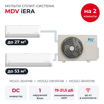 MDV MD4O-36HFN8/MDSAJ-09HRFN8/MDSAJ-18HRFN8