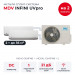 Мульти сплит-система MDV INFINI UVpro на 2 комнаты MD4O-36HFN8/MDSAL-12HRFN8x2