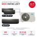 Мульти сплит-система MDV INFINI LOFT на 3 комнаты MD4O-36HFN8/MDSALF-09HRFN8(WF)x2/MDSALF-24HRFN8(WF)