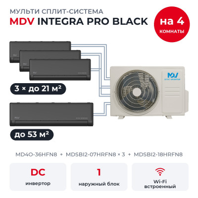 MDV MD4O-36HFN8/MDSBI2-07HRFN8x3/MDSBI2-18HRFN8