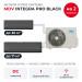 Мульти сплит-система MDV INTEGRA PRO BLACK на 2 комнаты MD4O-36HFN8/MDSBI2-12HRFN8/MDSBI2-24HRFN8