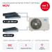 Канальная мульти сплит-система MDV на 3 комнаты MD4O-36HFN8/MDT2II-12HWFN8x2/MDT2II-18HWFN8