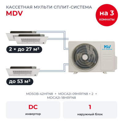 MDV MD5OB-42HFN8/MDCA2I-09HRFN8x2/MDCA2I-18HRFN8 MDV MD5OB-42HFN8/MDCA2I-09HRFN8x2/MDCA2I-18HRFN8