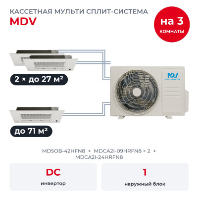 MDV MD5OB-42HFN8/MDCA2I-09HRFN8x2/MDCA2I-24HRFN8 MDV MD5OB-42HFN8/MDCA2I-09HRFN8x2/MDCA2I-24HRFN8