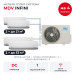 Мульти сплит-система MDV INFINI на 4 комнаты MD5OB-42HFN8/MDSAG-07HRFN8(WF)x2/MDSAG-18HRFN8(WF)x2