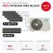 Мульти сплит-система MDV INTEGRA PRO BLACK на 5 комнат MD5OB-42HFN8/MDSBI2-07HRFN8x4/MDSBI2-18HRFN8
