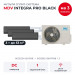 Мульти сплит-система MDV INTEGRA PRO BLACK на 3 комнаты MD5OB-42HFN8/MDSBI2-18HRFN8x3