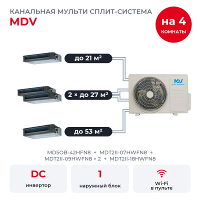 MDV MD5OB-42HFN8/MDT2II-07HWFN8/MDT2II-09HWFN8x2/MDT2II-18HWFN8 MDV MD5OB-42HFN8/MDT2II-07HWFN8/MDT2II-09HWFN8x2/MDT2II-18HWFN8
