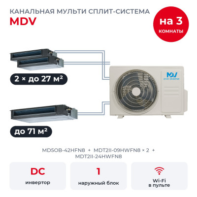 MDV MD5OB-42HFN8/MDT2II-09HWFN8x2/MDT2II-24HWFN8 MDV MD5OB-42HFN8/MDT2II-09HWFN8x2/MDT2II-24HWFN8