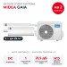 Мульти сплит-система Midea Gaia на 2 комнаты M2OE-18HFN8-Q1/MMCA1BU-09HRFN8x2