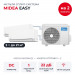 Мульти сплит-система Midea EASY на 2 комнаты M2OH-14HFN8-Q1/MMES1S-07FRN8G1x2