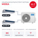 Канальная мульти сплит-система Midea на 2 комнаты M2OH-14HFN8-Q1/MTIU-07W1NXD0P/MTIU-09W1NXD0P