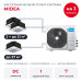 Кассетная мульти сплит-система Midea на 3 комнаты M3OG-21HFN8-Q1/MCA3I-07NXD0x2/MCA3I-09NXD0