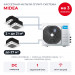 Кассетная мульти сплит-система Midea на 3 комнаты M3OG-21HFN8-Q1/MMCA4U-07HRFNX-Q(GA)x2/MMCA4U-09HRFNX-Q(GA)
