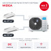 Кассетная мульти сплит-система Midea на 2 комнаты M3OG-21HFN8-Q1/MMCBU1-09FRN8G1/MMCBU1-18FRN8G1