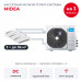 Кассетная мульти сплит-система Midea на 3 комнаты M3OG-21HFN8-Q1/MMCBU1-12FRN8G1x3