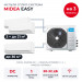 Мульти сплит-система Midea EASY на 3 комнаты M3OG-21HFN8-Q1/MMES1S-07FRN8G1x2/MMES1S-12FRN8G1