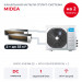 Канальная мульти сплит-система Midea на 2 комнаты M3OG-21HFN8-Q1/MTIU-12HW1FNXP(GA)x2
