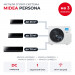 Мульти сплит-система Midea Persona на 3 комнаты M5OA2-42FRN8G1/MMAG4-09N8D0-I/MMAG4-12N8D0-I/MMAG4-24N8D0-I