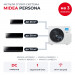 Мульти сплит-система Midea Persona на 3 комнаты M5OA2-42FRN8G1/MMAG4-09N8D0-I/MMAG4-18N8D0-I/MMAG4-24N8D0-I