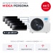 Мульти сплит-система Midea Persona на 5 комнат M5OA2-42FRN8G1/MMAG4-09N8D0-Ix5