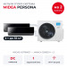 Мульти сплит-система Midea Persona на 2 комнаты M5OA2-42FRN8G1/MMAG4-12N8D0-Ix2