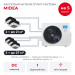 Кассетная мульти сплит-система Midea на 5 комнат M5OA2-42FRN8G1/MMCA4U-07HRFNX-Q(GA)x2/MMCA4U-09HRFNX-Q(GA)x3